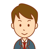 受付男性